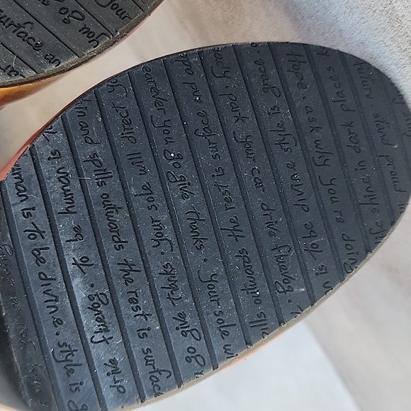 John Fluevog floral booties size 8 - Picture 9 of 13